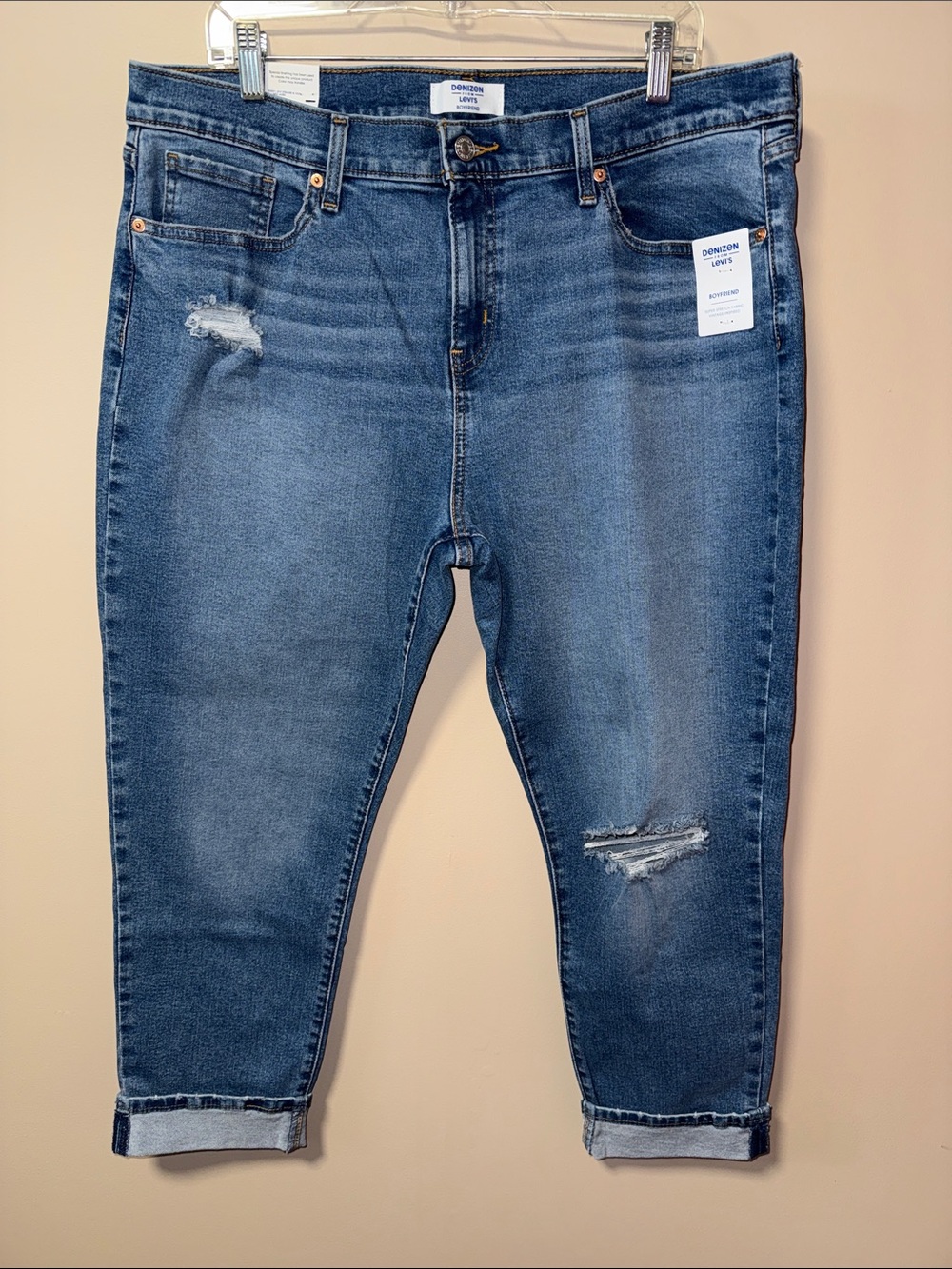 Denizen from Levi's Light Blue Boyfriend Jeans
